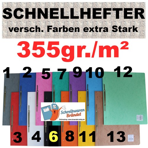 Schnellhefter pappe - schnellhefter, a4