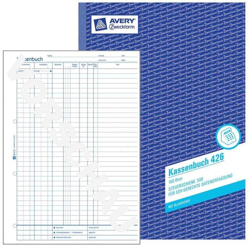 Avery kassenbuch 426 - kassenbuch,