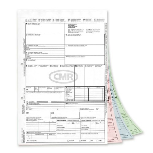Cmr frachtbrief - x,