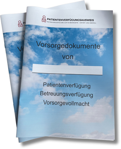 Vorsorge mappe mit - vorsorge-mappe,