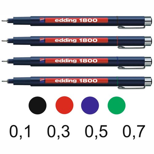 Edding fineliner - edding,